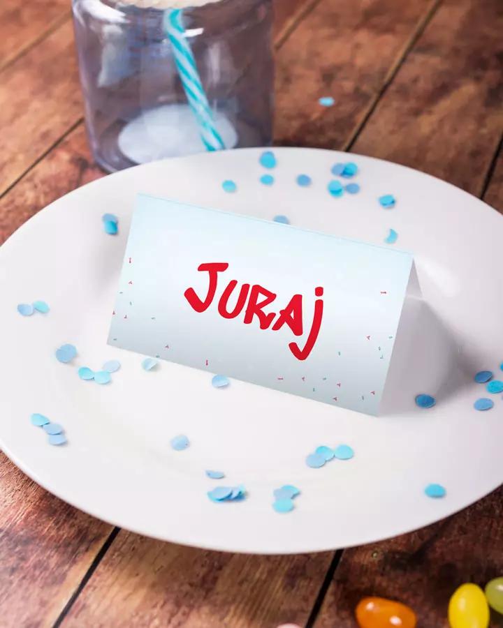 Jmenovky na oslavu Párty balóny 3/4