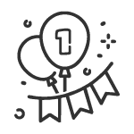 Dekorační sety na oslavu