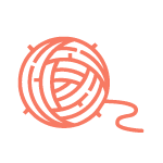 Jutové dekorace na oslavu