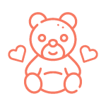 Oznámení s postavičkami