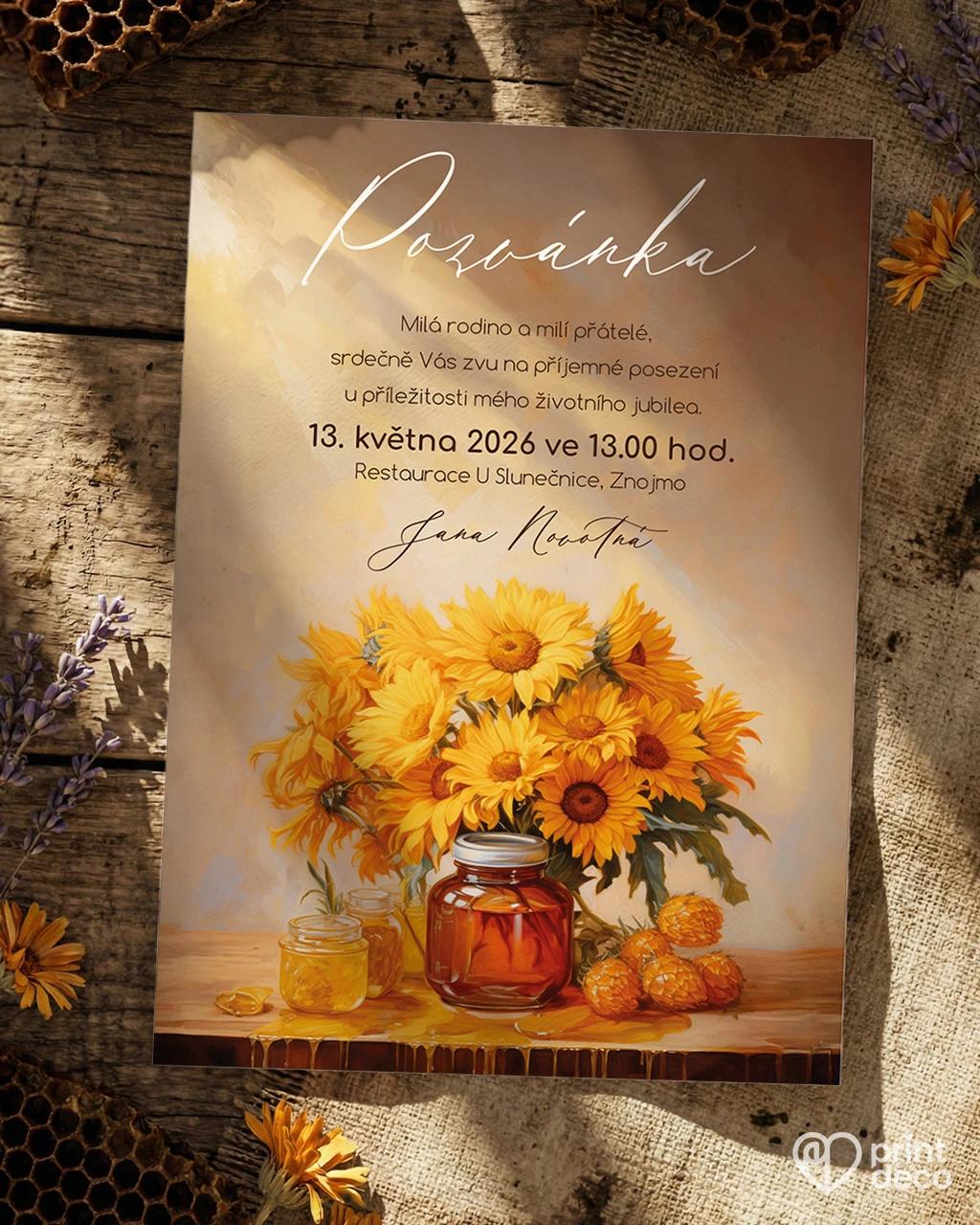 Pozvánka na narozeniny pro včelaře 04