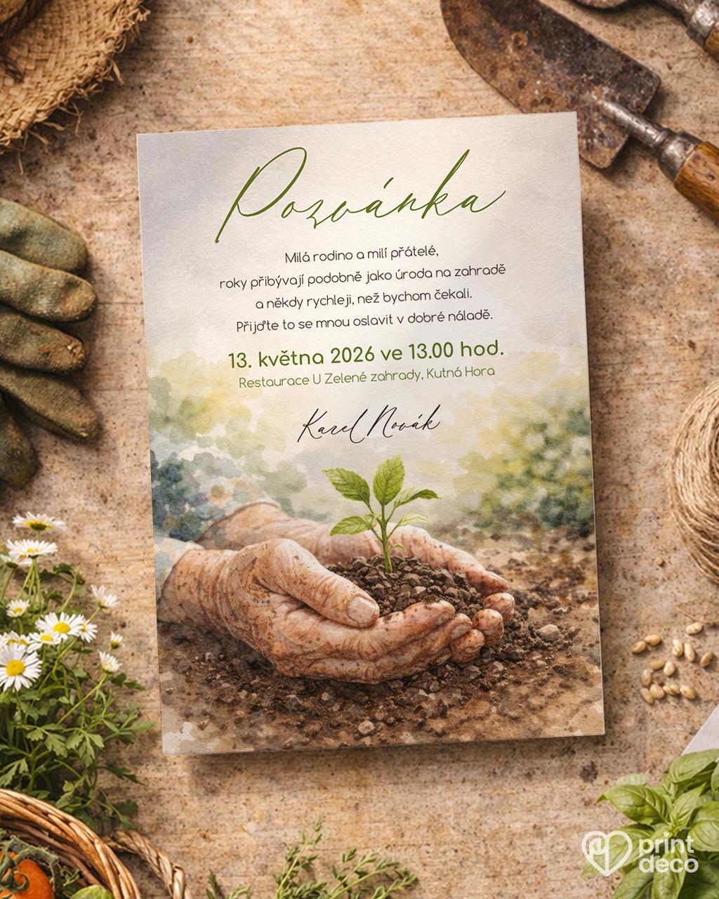Pozvánka pro zahrádkáře