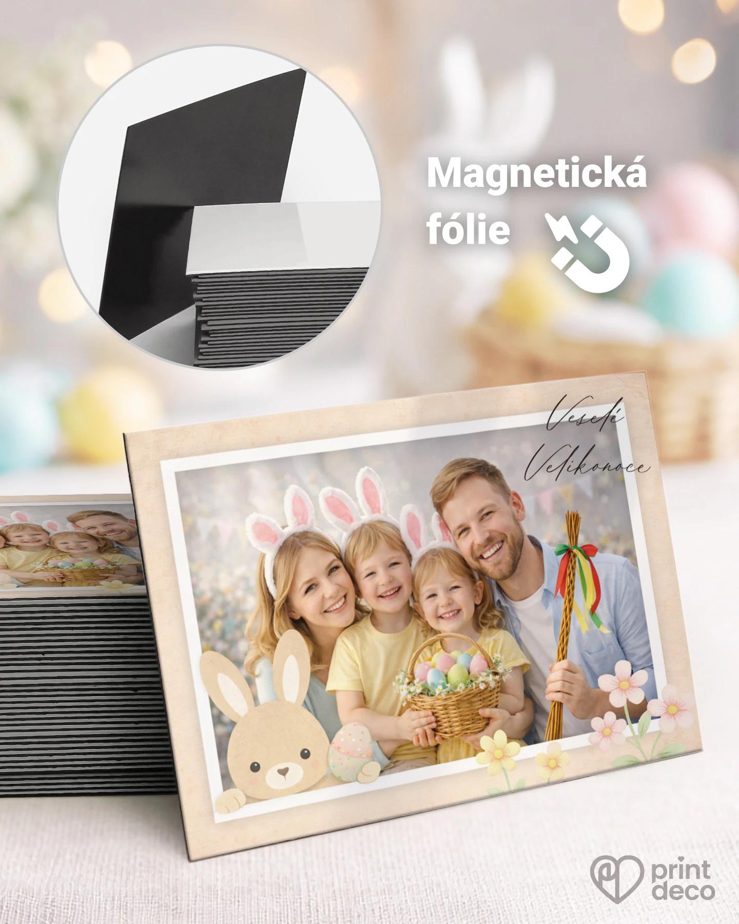 Velikonoční magnetka s vlastní fotkou 12