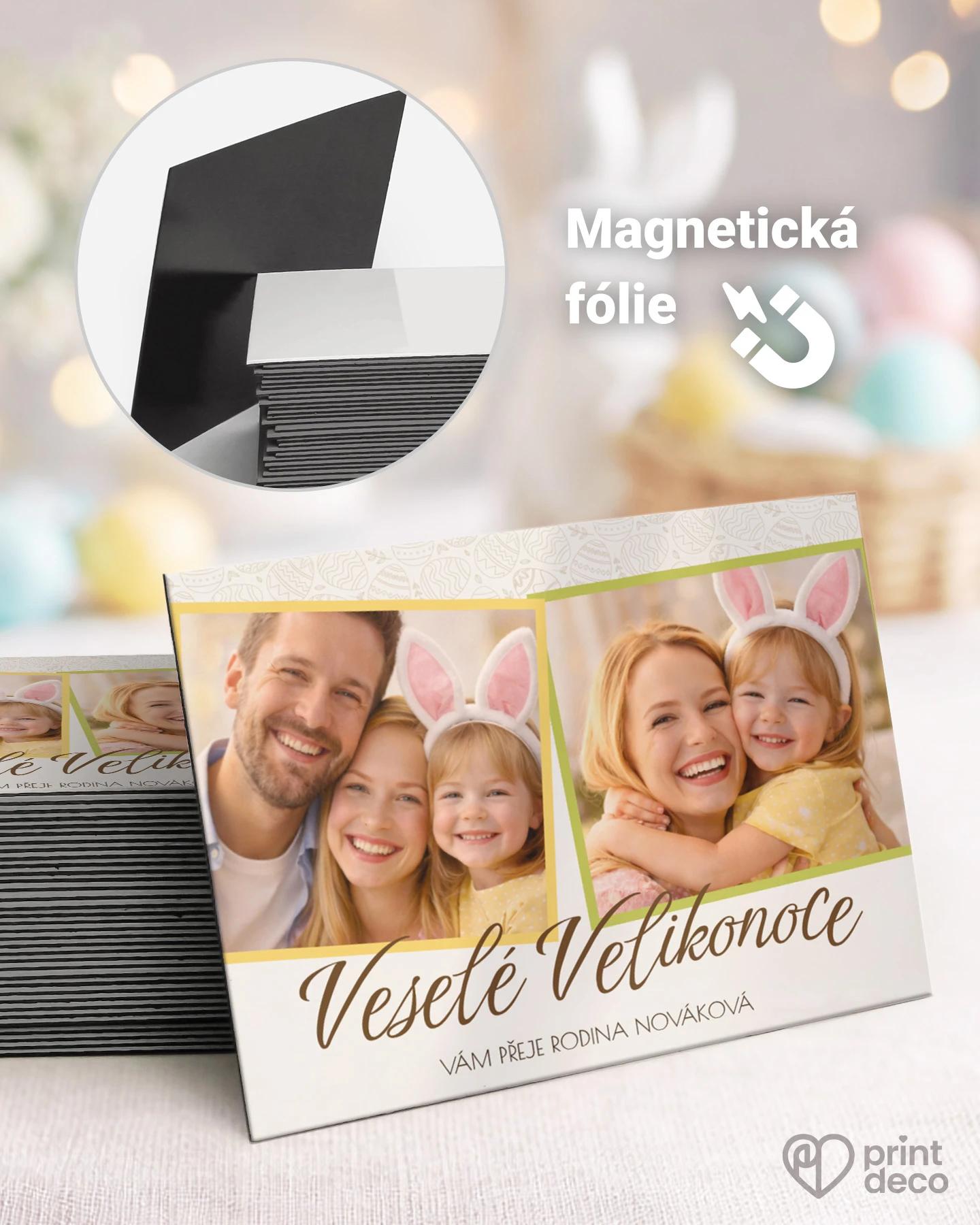 Velikonoční magnetka s vlastními fotkami 13