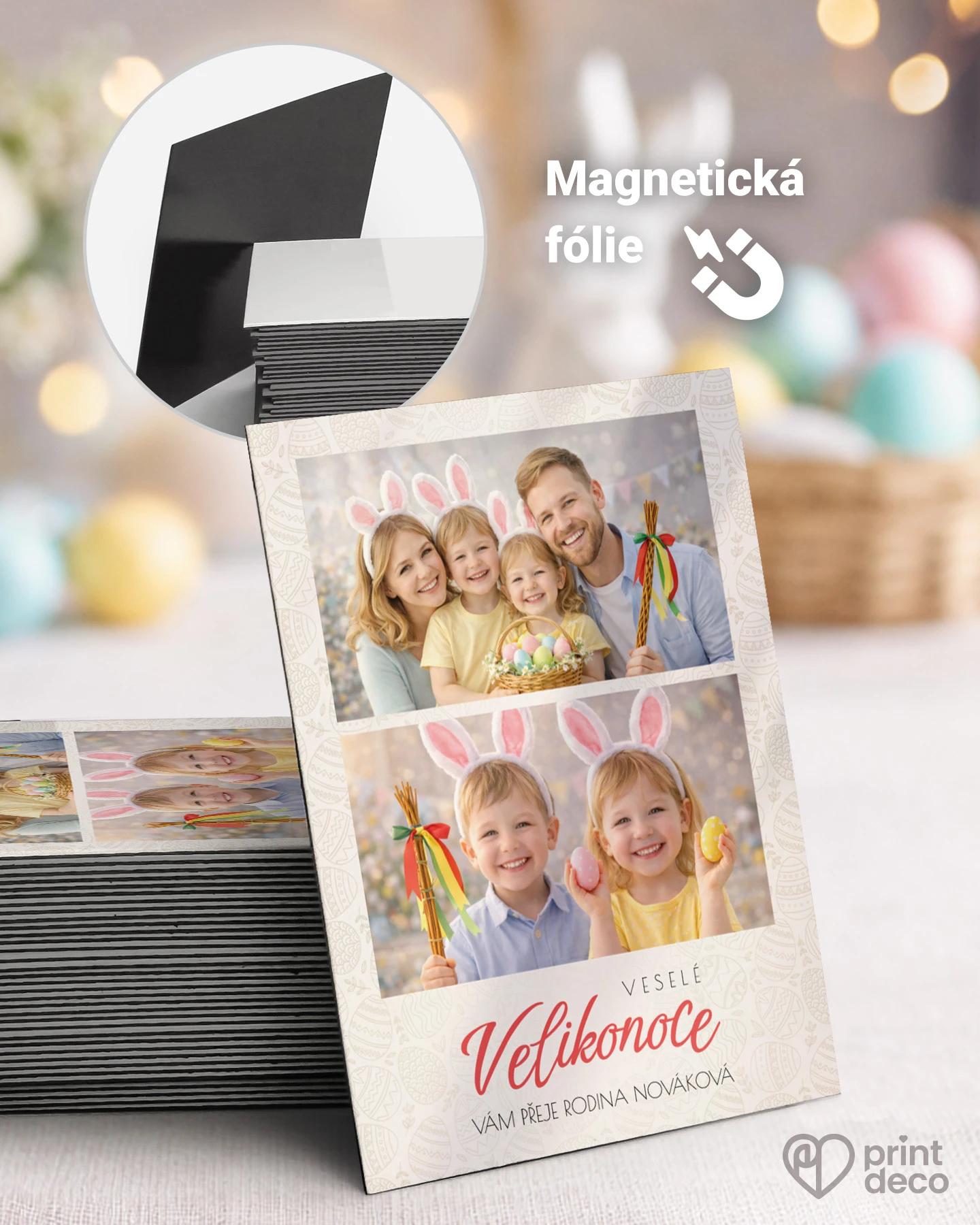 Velikonoční magnetka s vlastními fotkami15