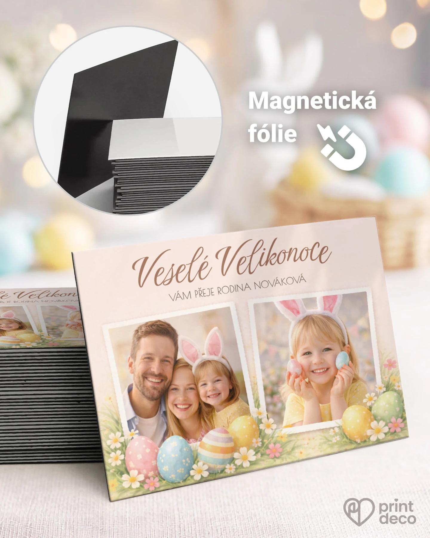 Velikonoční magnetka s vlastními fotkami 18