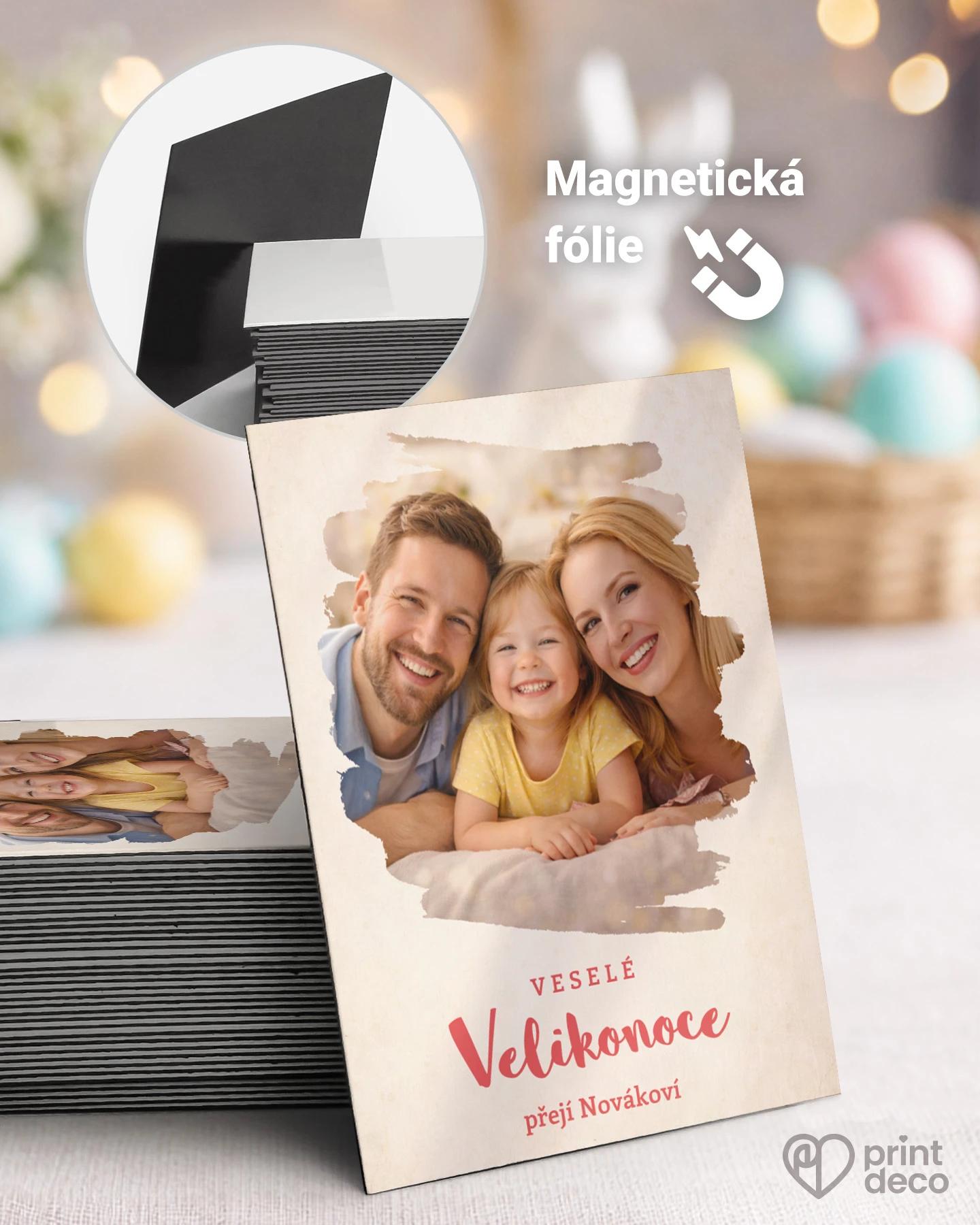 Velikonoční magnetka s vlastní fotkou 19
