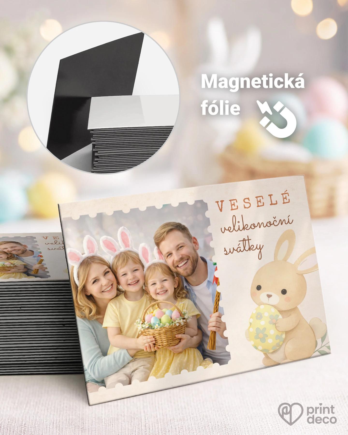 Velikonoční magnetka s vlastní fotkou 20