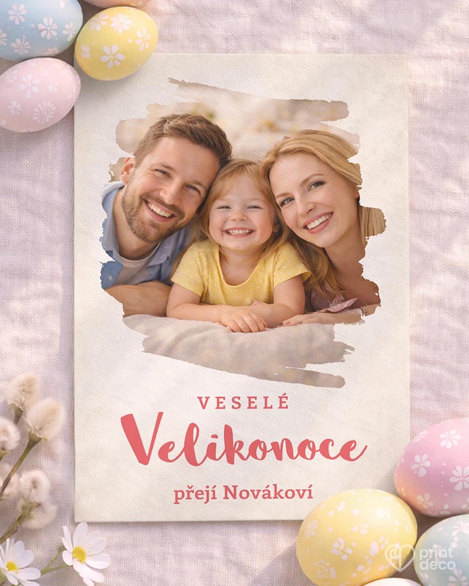 Velikonoční pohlednice s vlastní fotkou 19