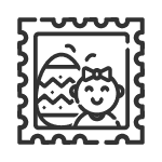 Velikonoční pohlednice