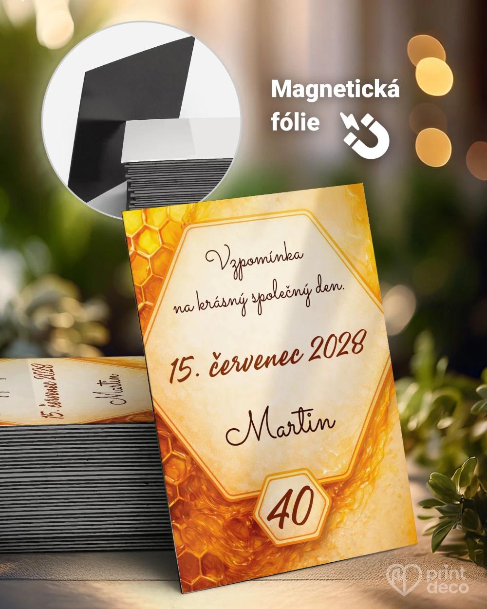 Památeční magnetky z oslavy pro včelaře 02 0/1