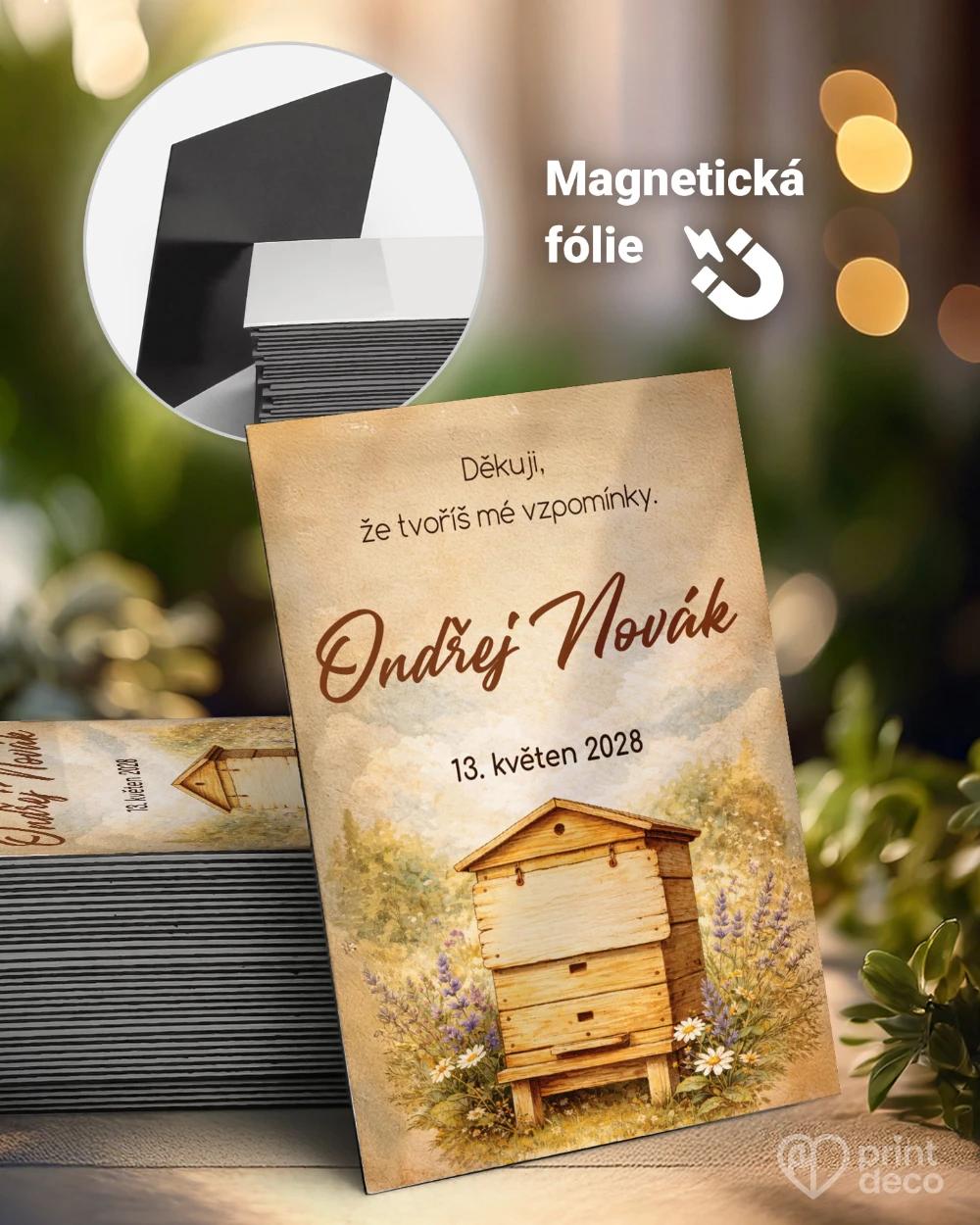 Památeční magnetky z oslavy pro včelaře 05