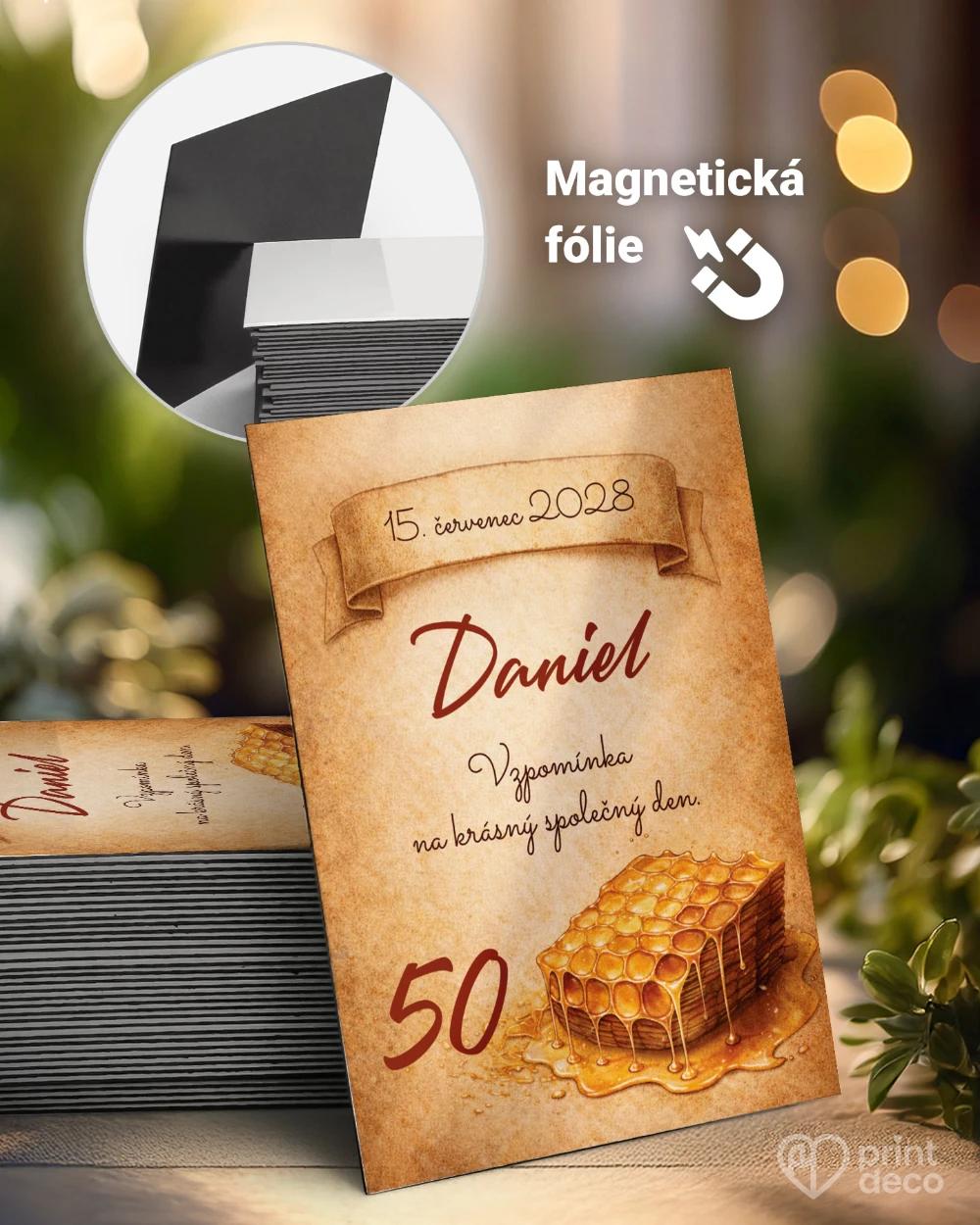 Památeční magnetky z oslavy pro včelaře 06
