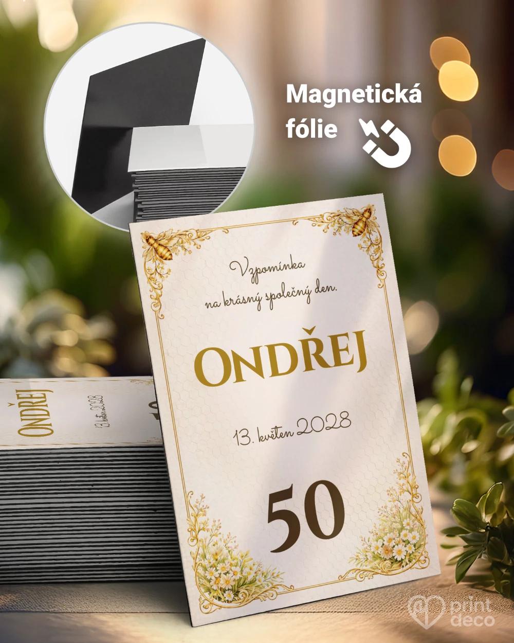 Památeční magnetky z oslavy pro včelaře 08