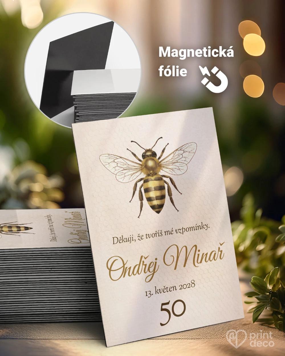 Památeční magnetky z oslavy pro včelaře 11