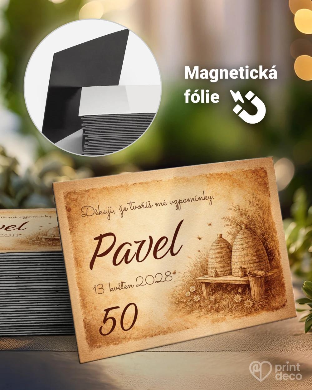 Památeční magnetky z oslavy pro včelaře 13