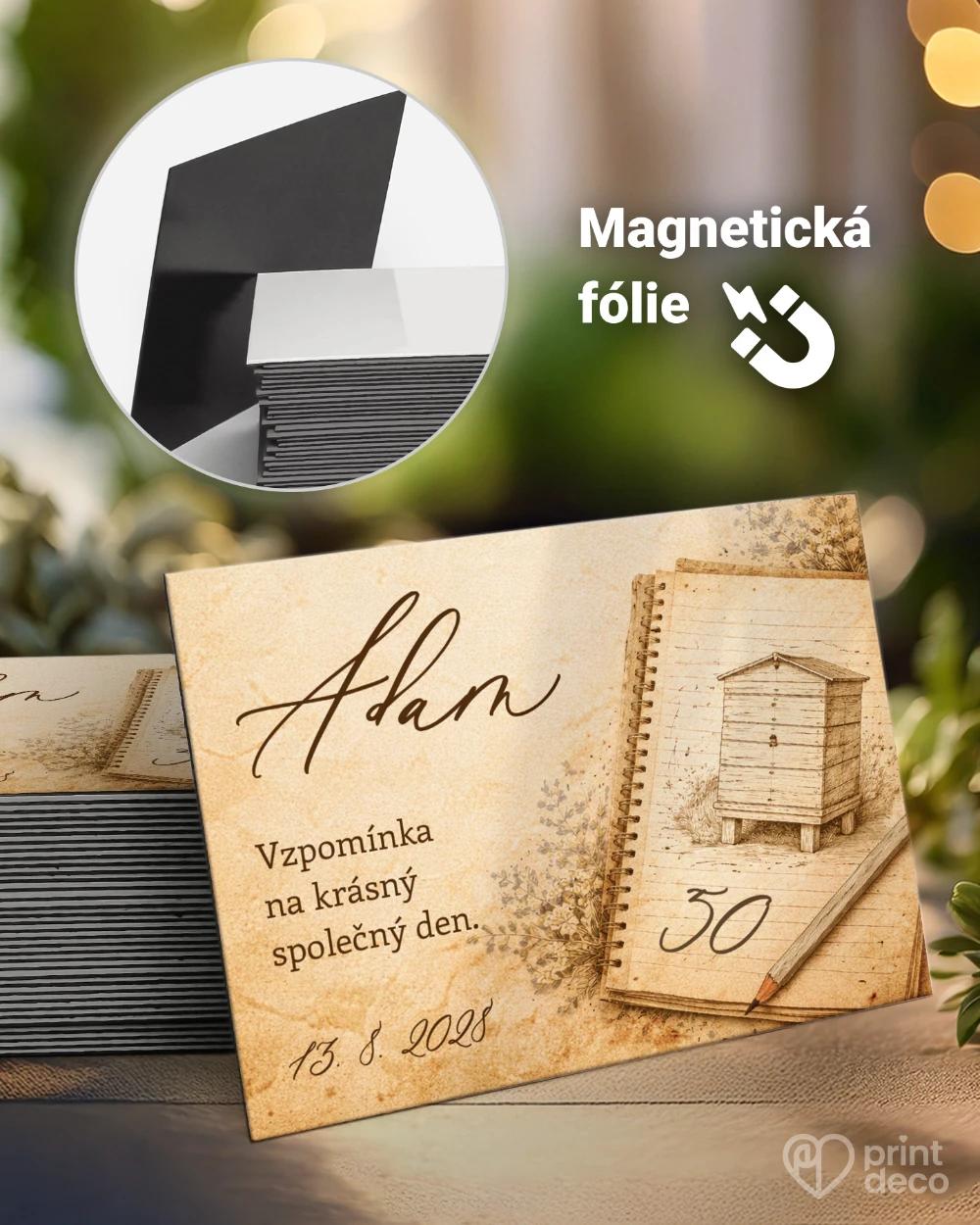 Památeční magnetky z oslavy pro včelaře 14