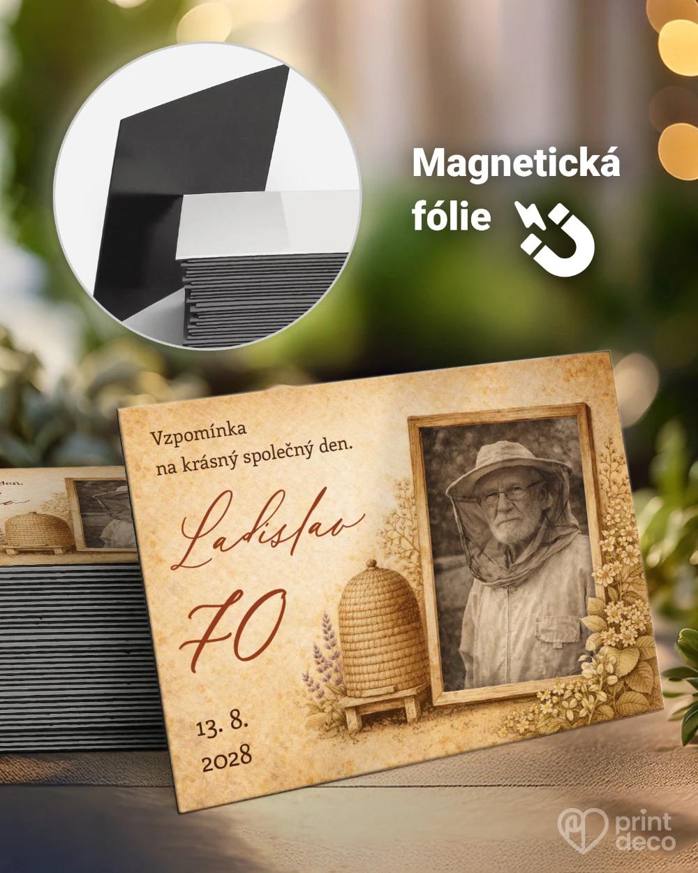 Památeční magnetky z oslavy pro včelaře 18 0/1