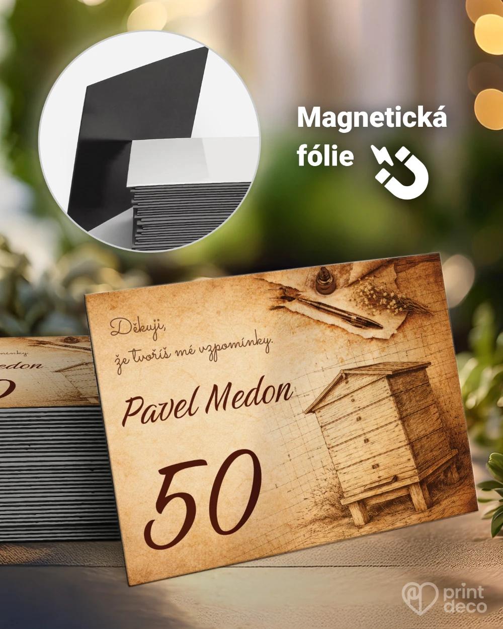 Památeční magnetky z oslavy pro včelaře 19