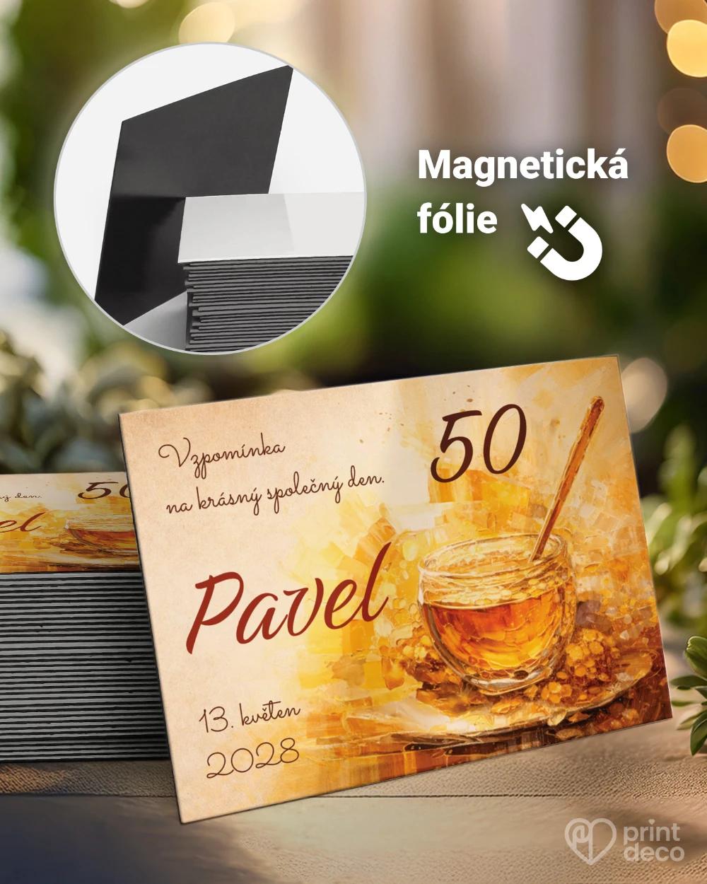 Památeční magnetky z oslavy pro včelaře 20