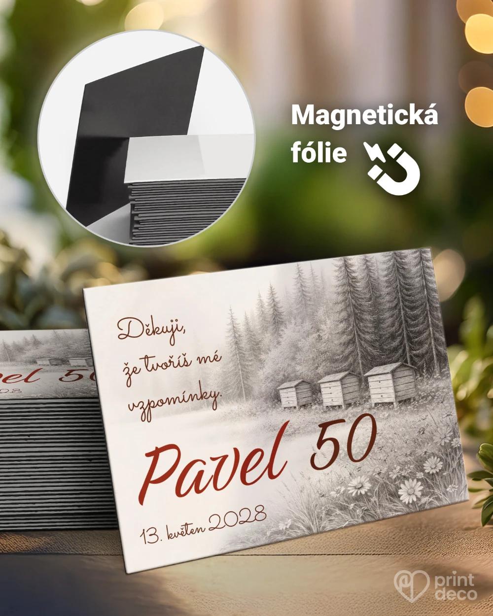 Památeční magnetky z oslavy pro včelaře 21