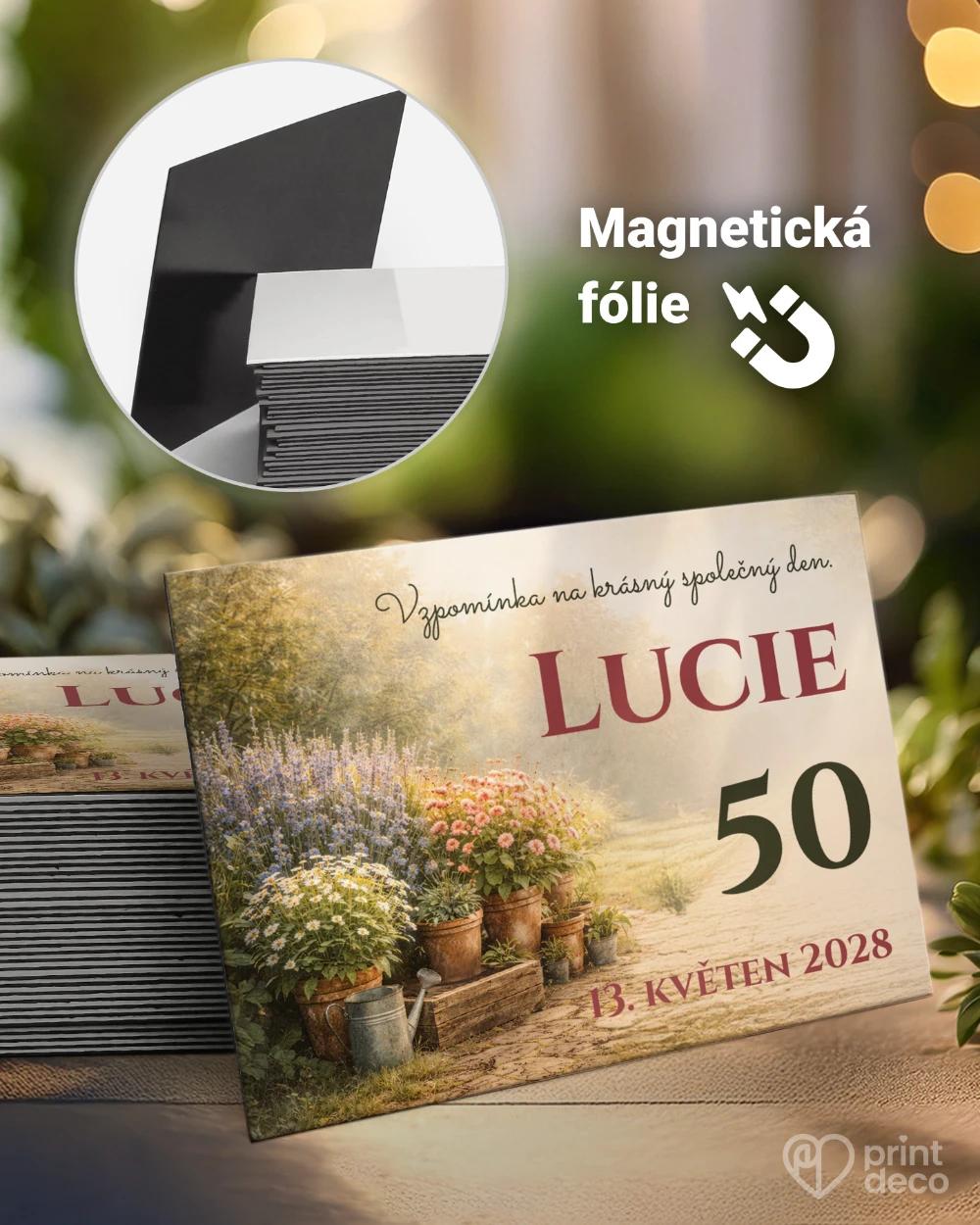 Památeční magnetky z oslavy pro zahrádkáře 01