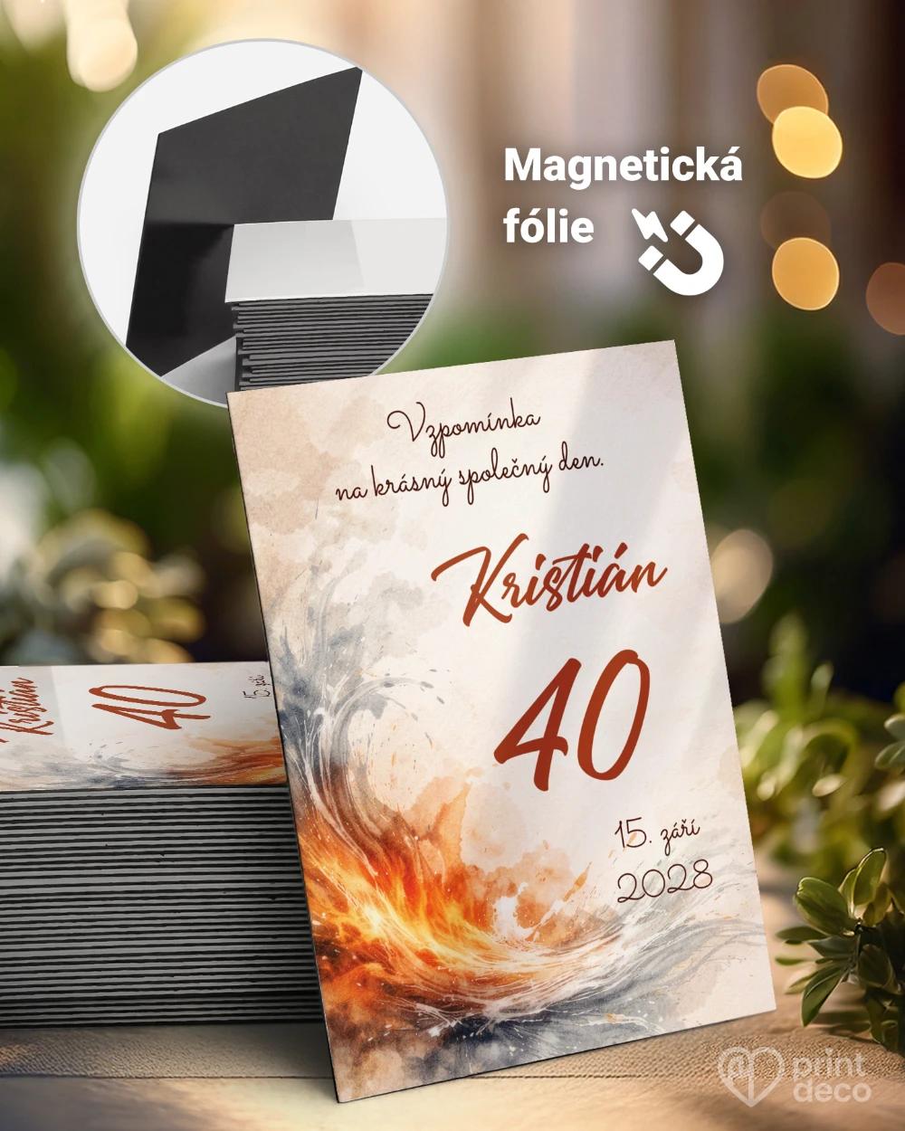 Památeční magnetky z oslavy pro hasiče 06 0/1