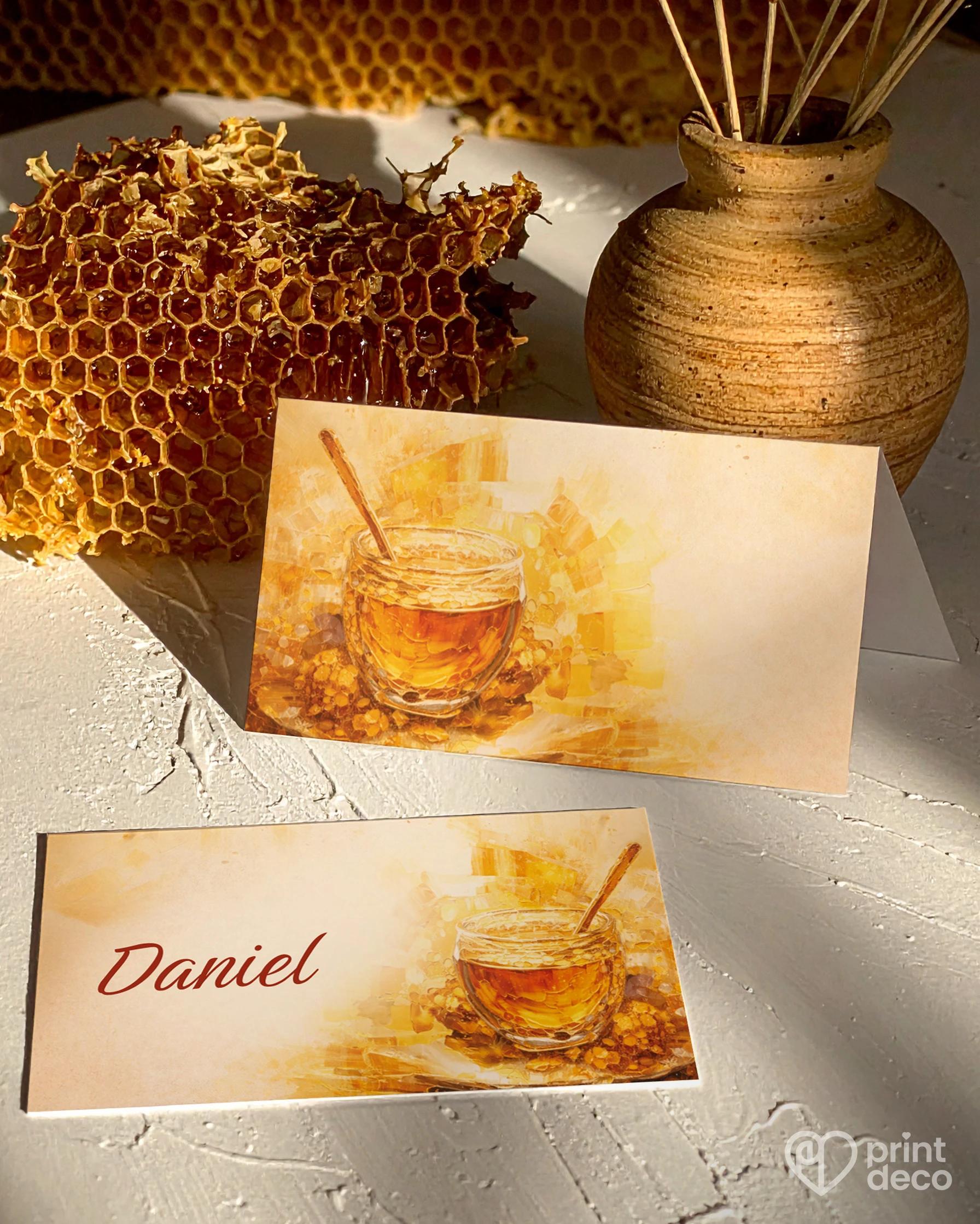 Jmenovky na oslavu pro včelaře 20 1/2