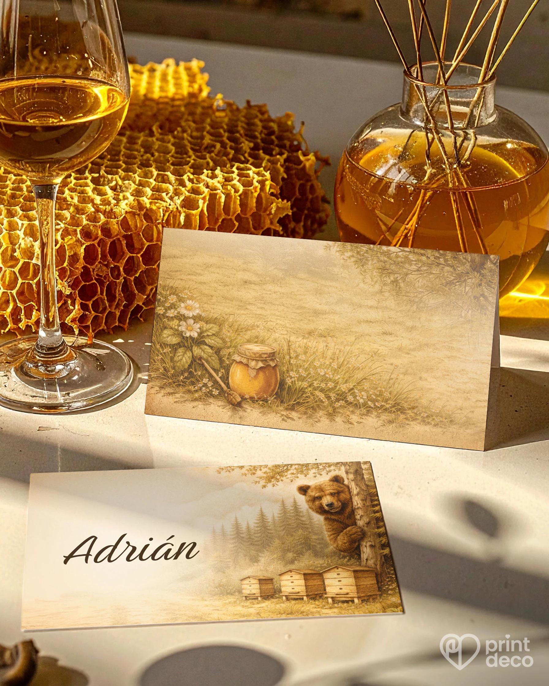 Jmenovky na oslavu pro včelaře 23 1/2