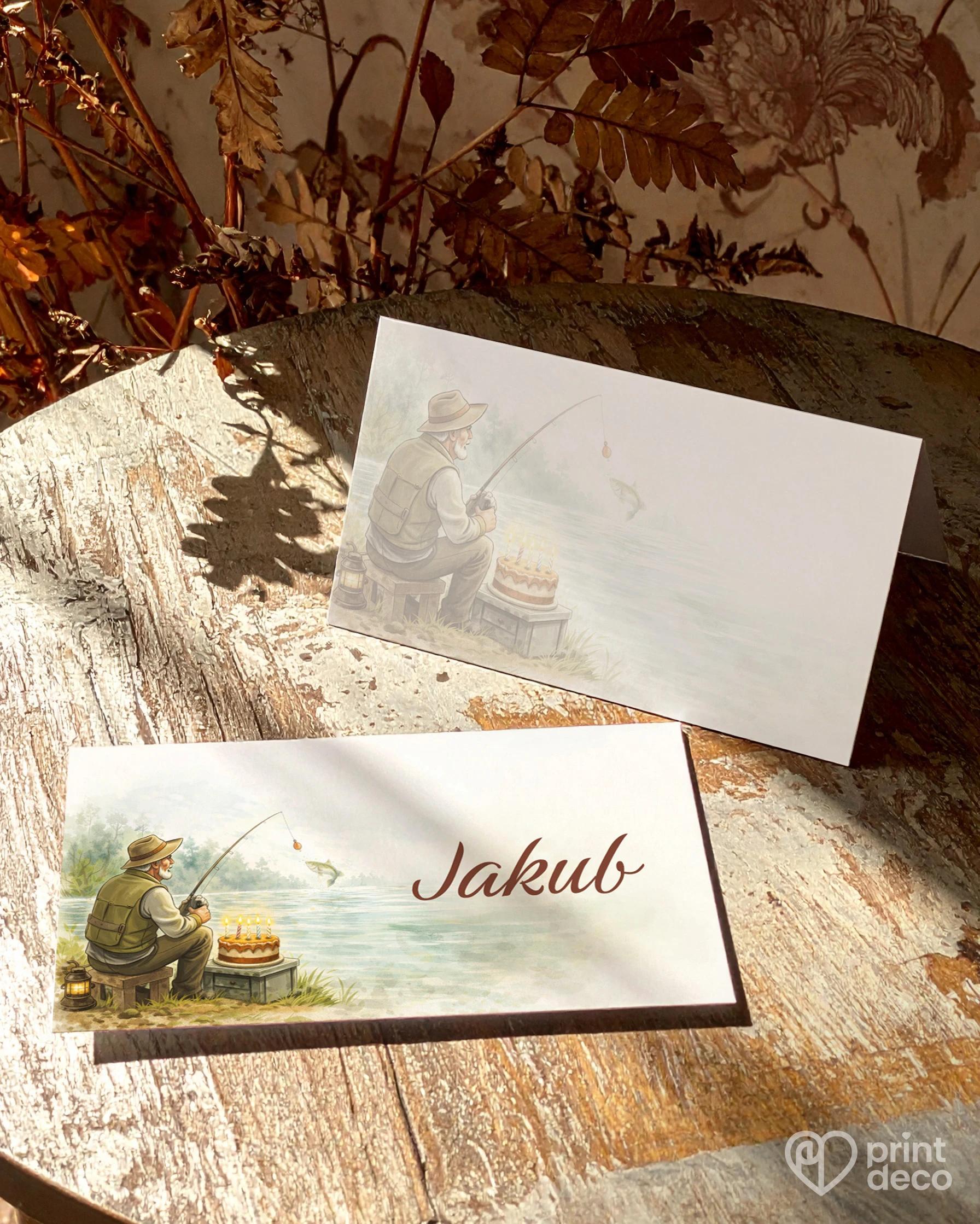 Jmenovky na oslavu Rybář 06 1/2