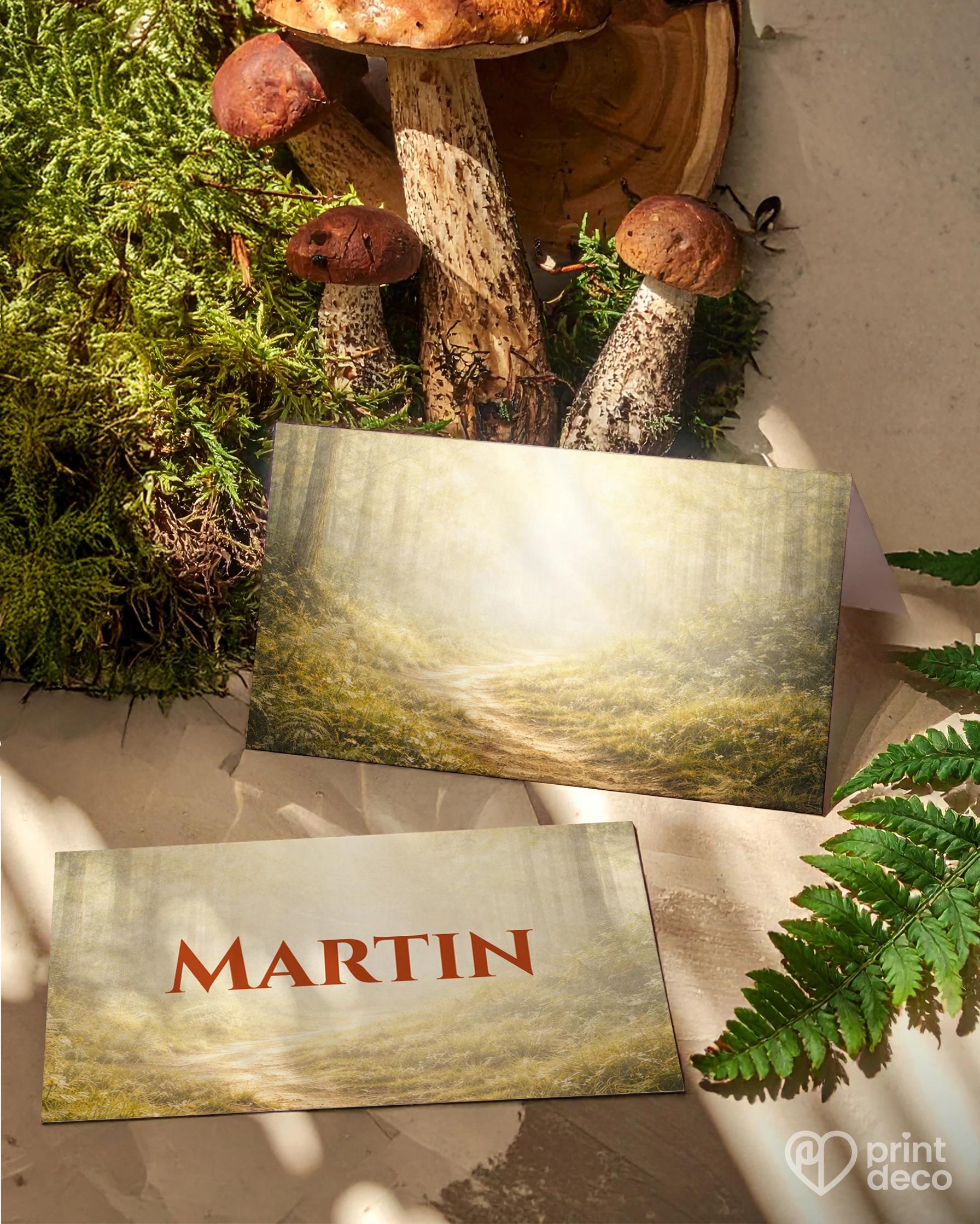 Jmenovky na oslavu pro houbaře 02 1/2