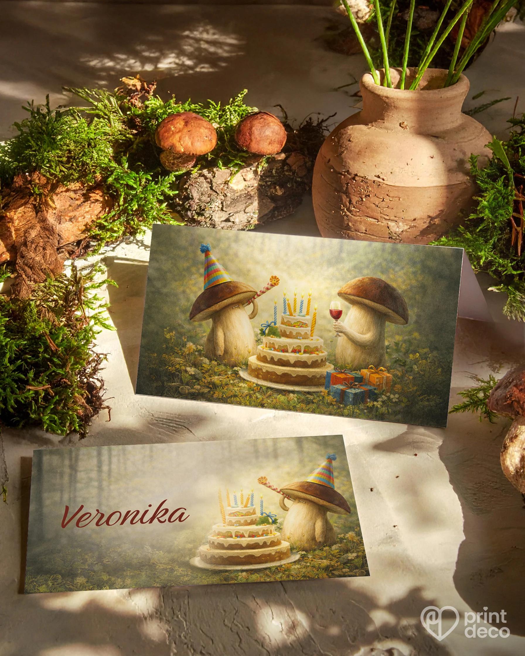 Jmenovky na oslavu pro houbaře 05 1/2