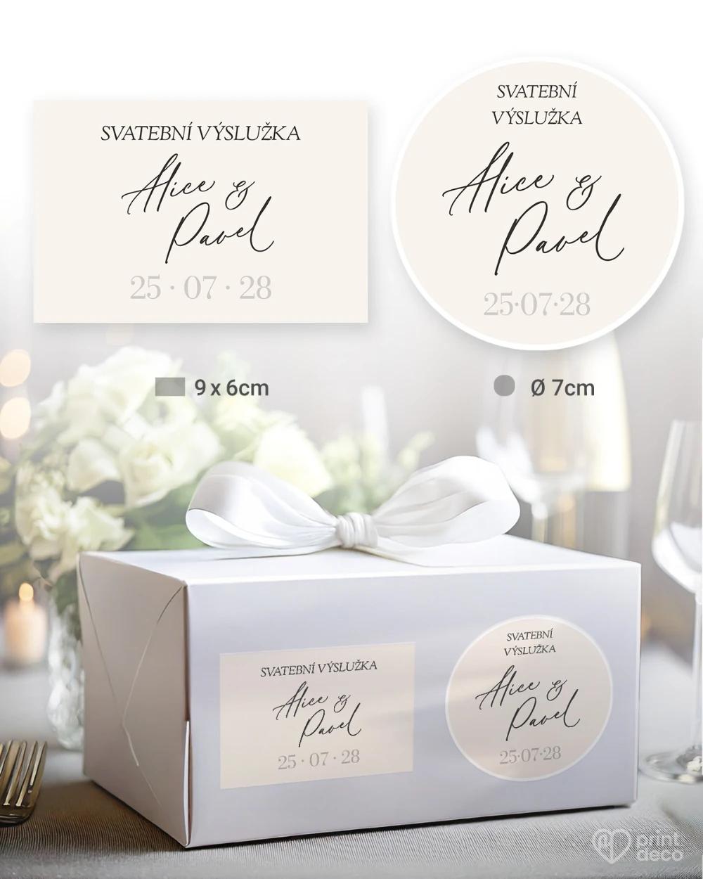 Svatební samolepky na výslužky Umění lásky 0/5