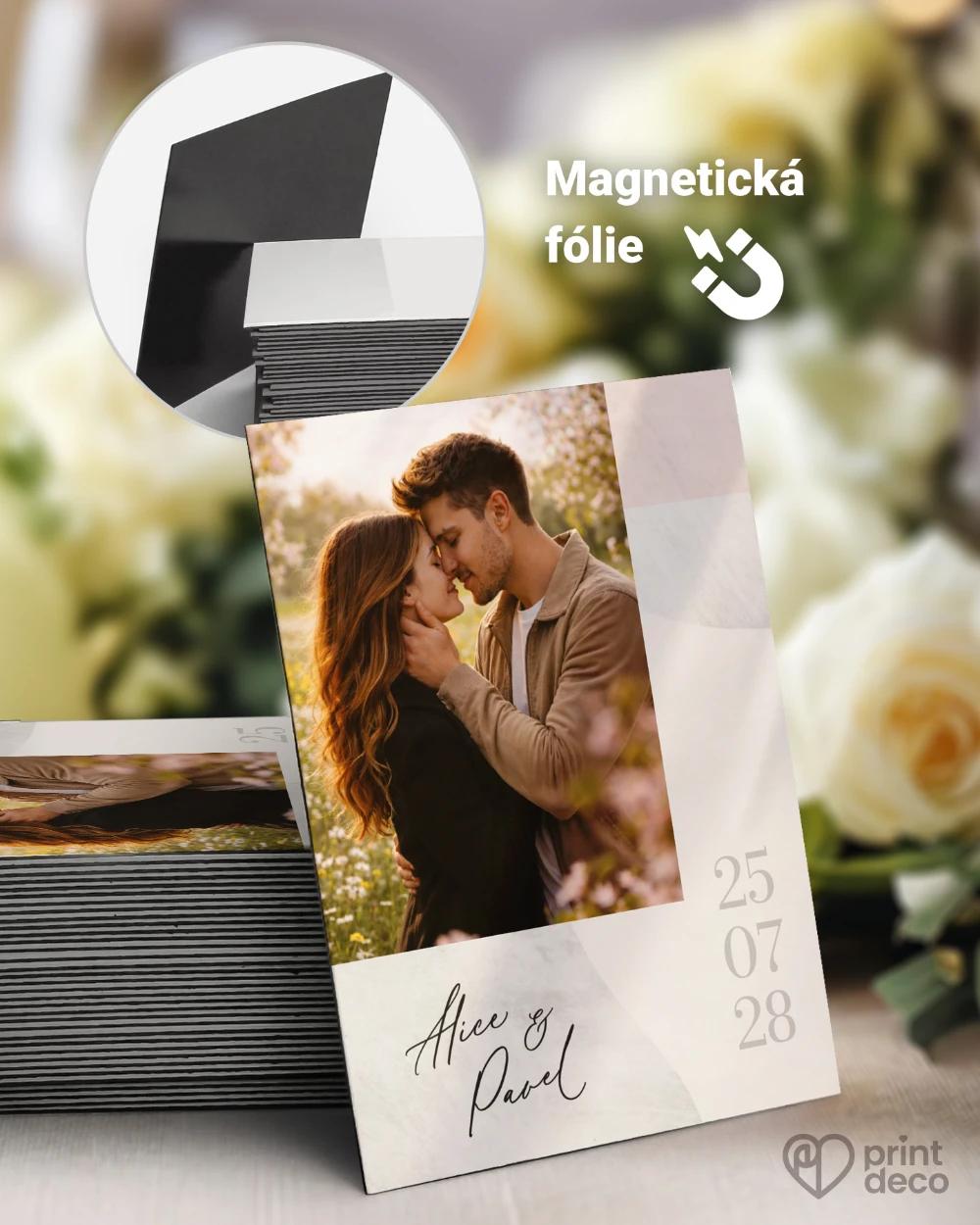 Svatební magnetky – Geometrická láska 0/1