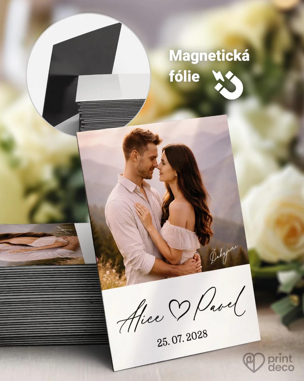 Svatební magnetky – Náš příběh III 0/1