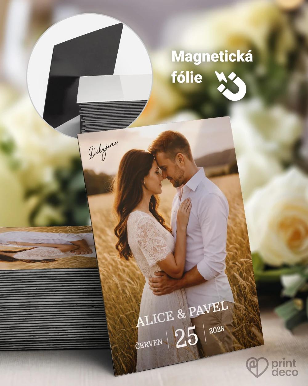 Svatební magnetky – O nás dvou 0/1