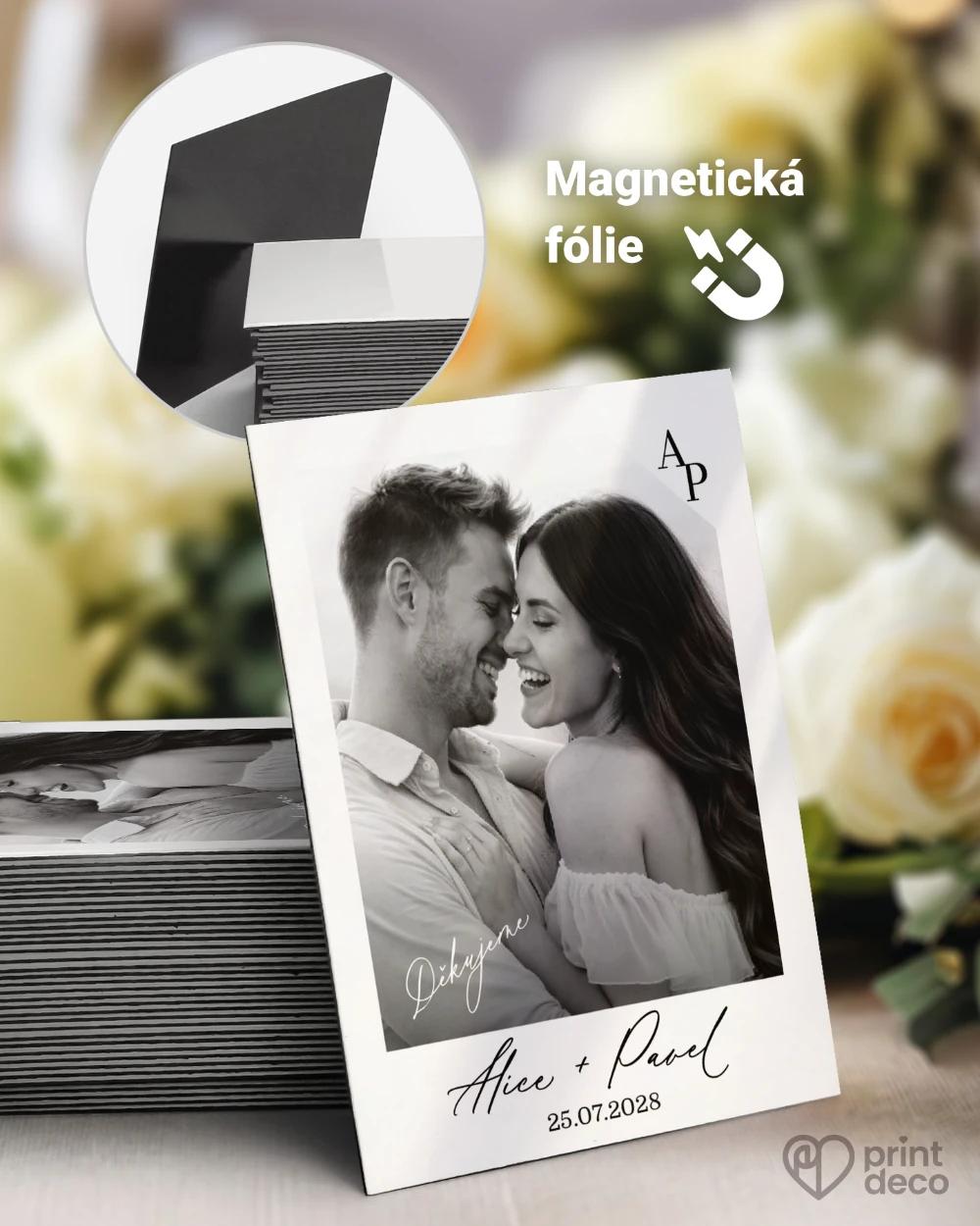 Svatební magnetky – O nás dvou II 0/1