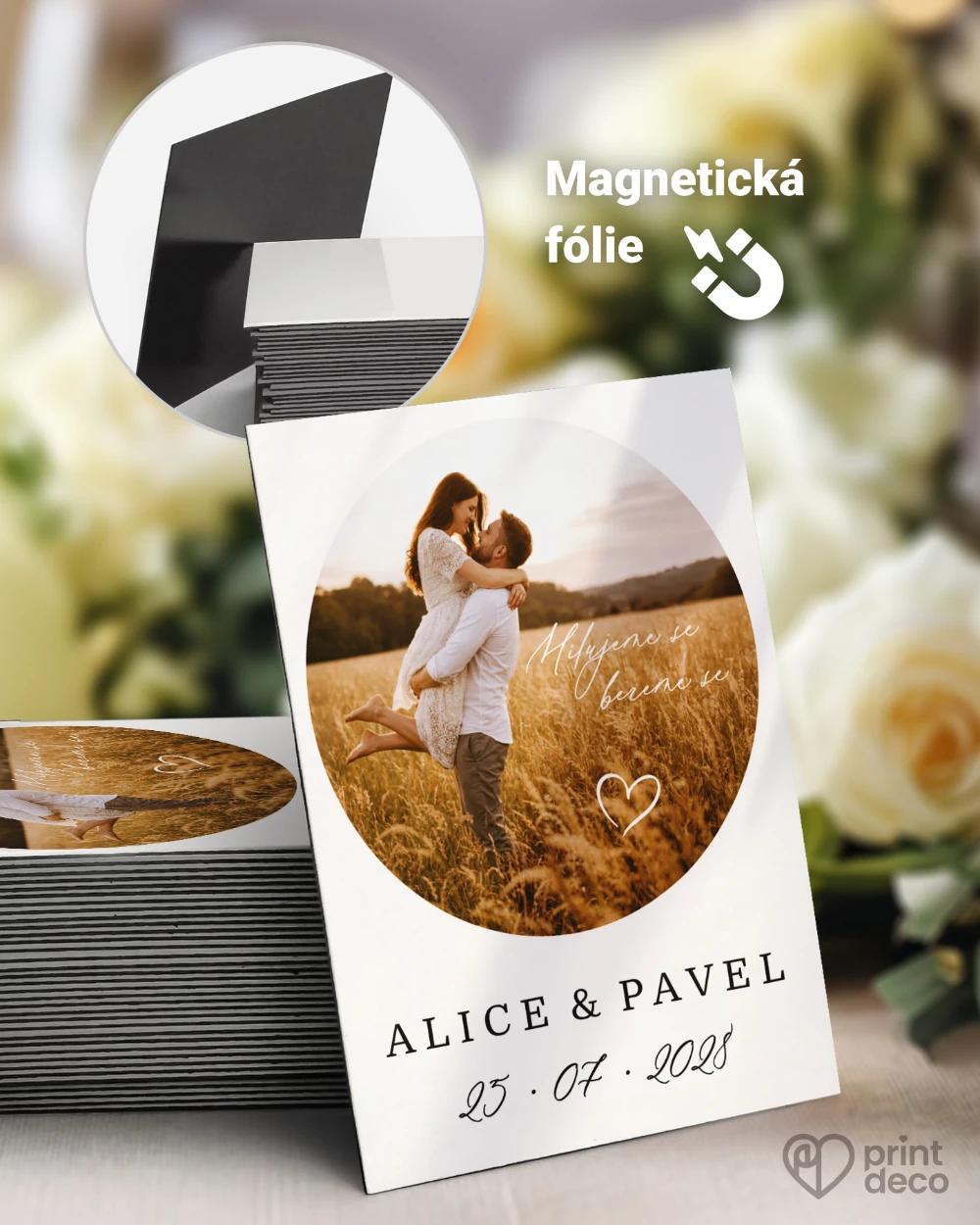 Svatební magnetky – Kruh lásky 0/1