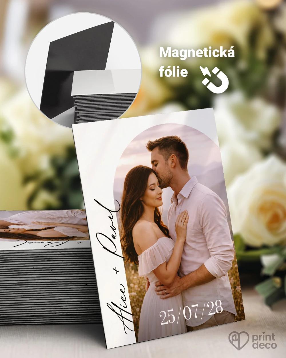 Svatební magnetky – Geometrická láska II 0/1