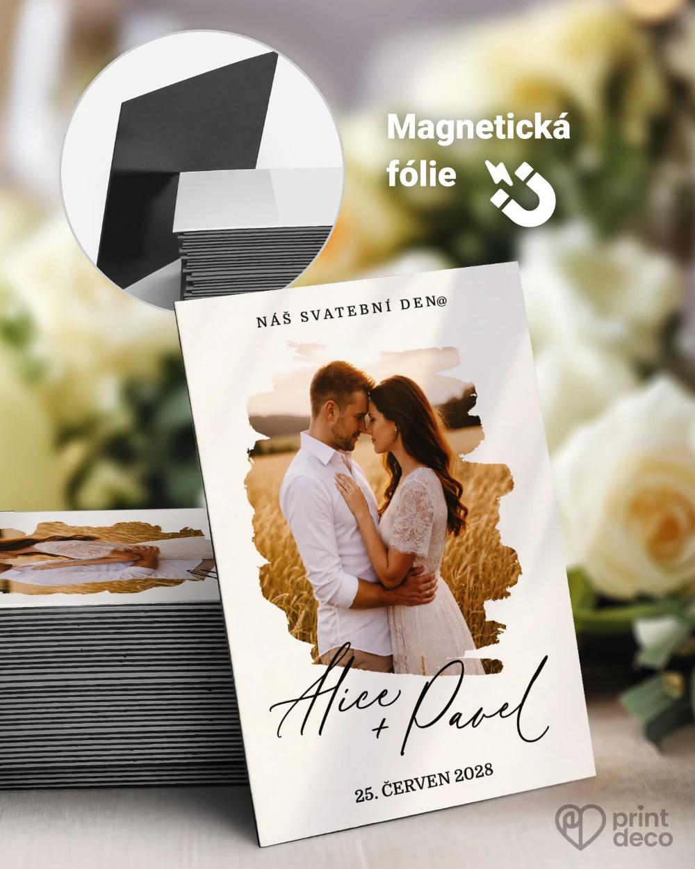 Svatební magnetky – V tichu dvou 0/1