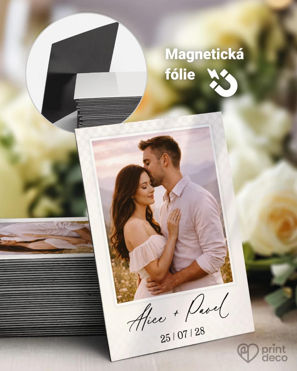 Svatební magnetky – V jemném spojení 0/1