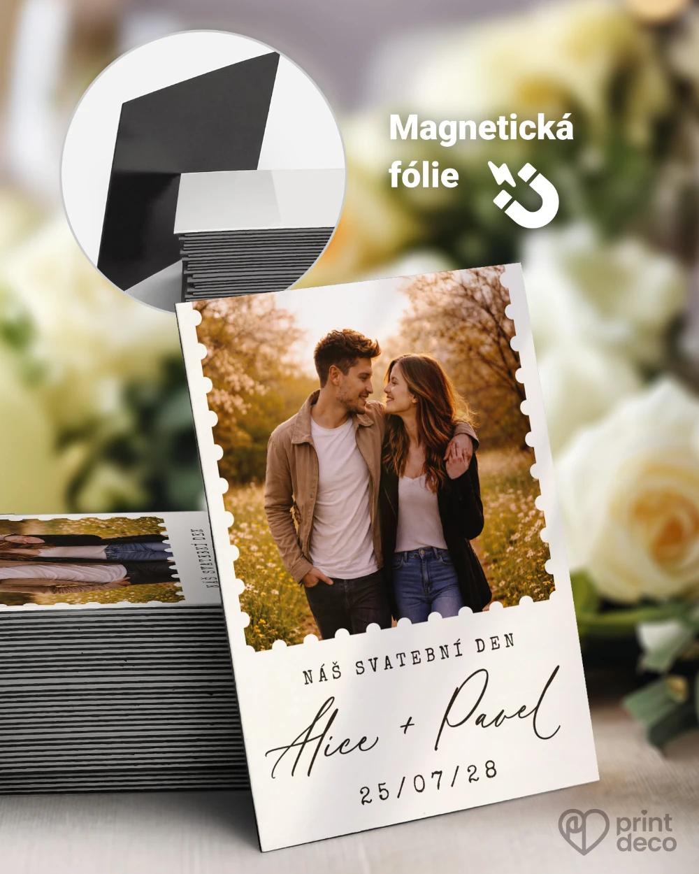 Svatební magnetky – List lásky 0/1