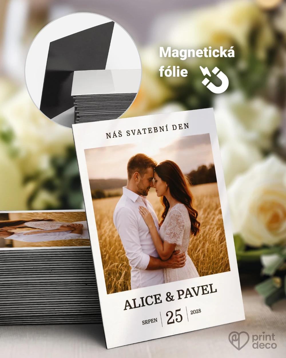 Svatební magnetky – Náš příběh V 0/1