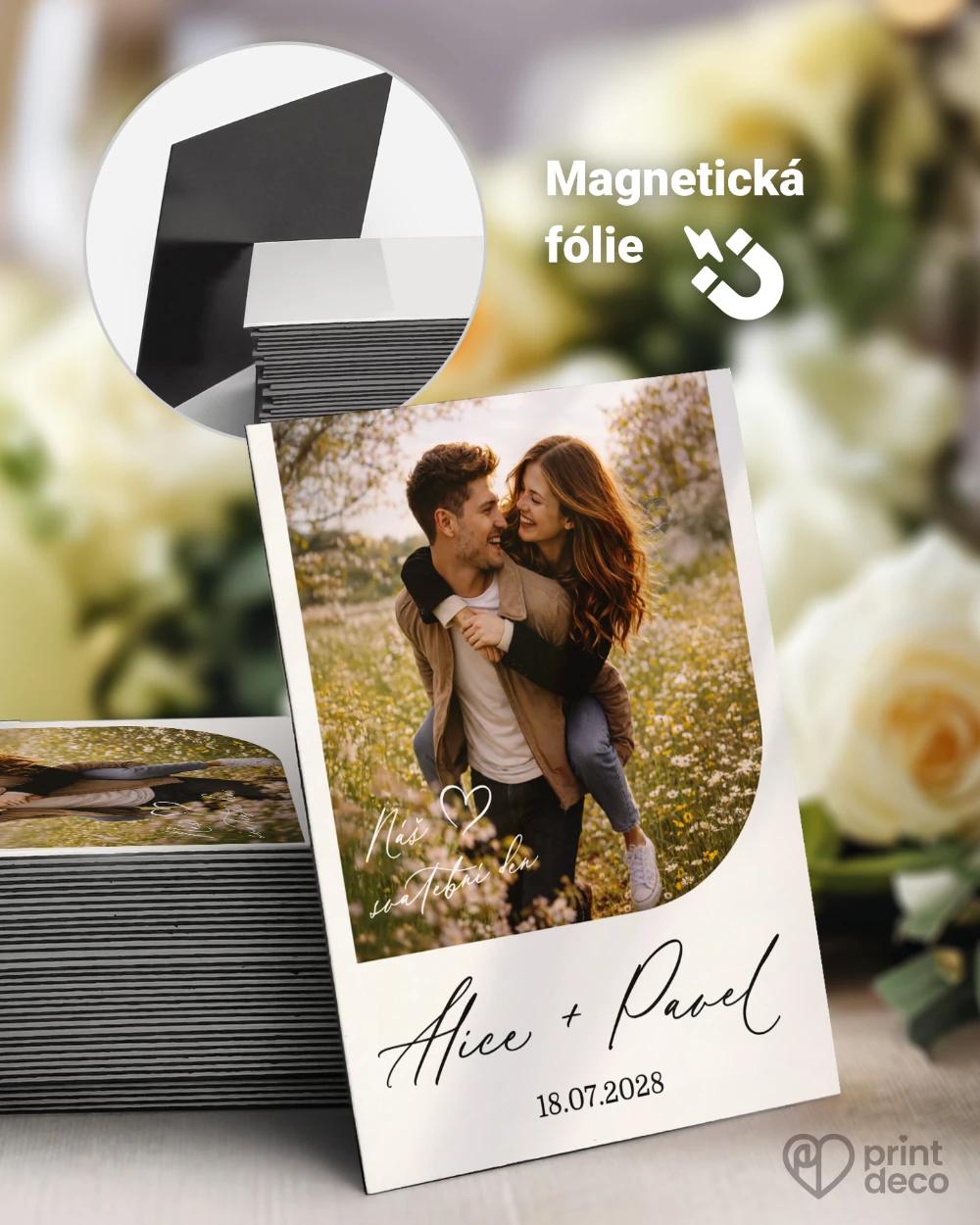 Svatební magnetky – Náš den III 0/1