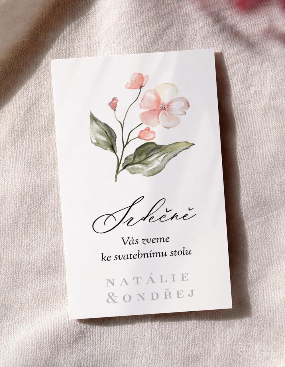 Pozvánky ke stolu – Květinový slib III 0/1
