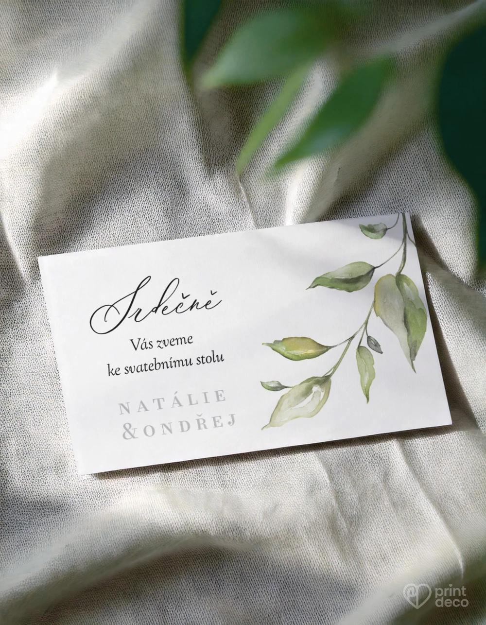 Pozvánky ke stolu – Greenery IX 0/1