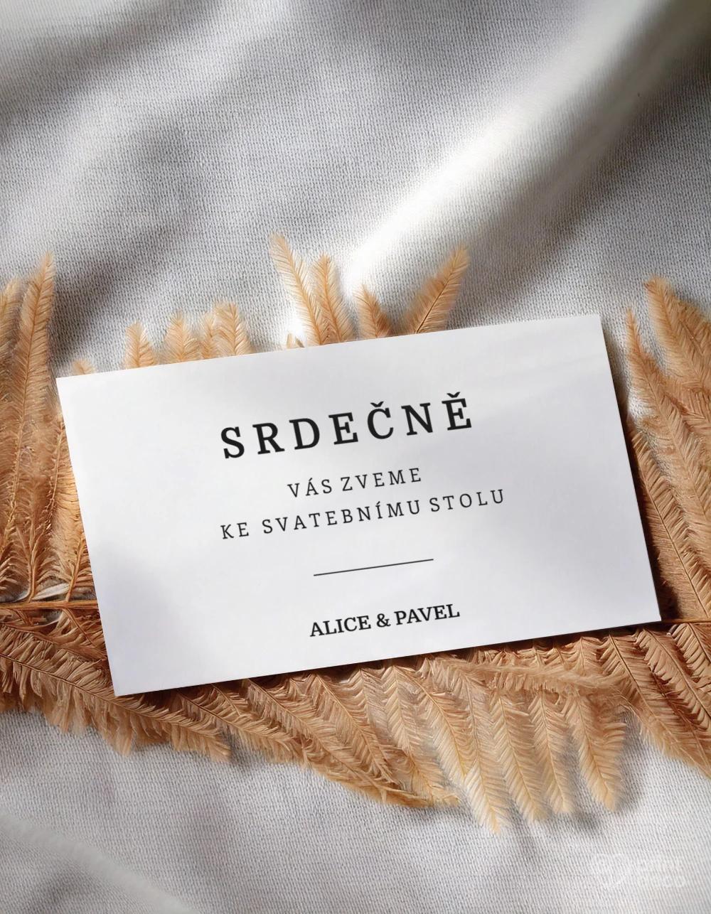 Pozvánky ke stolu – O nás dvou 0/1