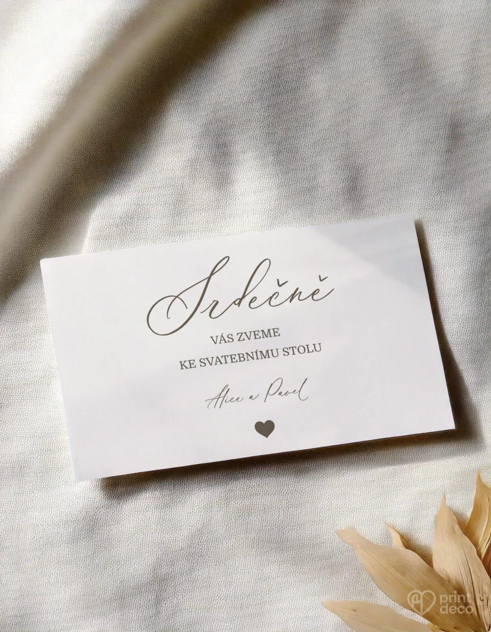 Pozvánky ke stolu – Ve spojení jednoho 0/1