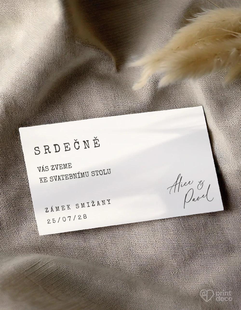 Pozvánky ke stolu – List lásky 0/1