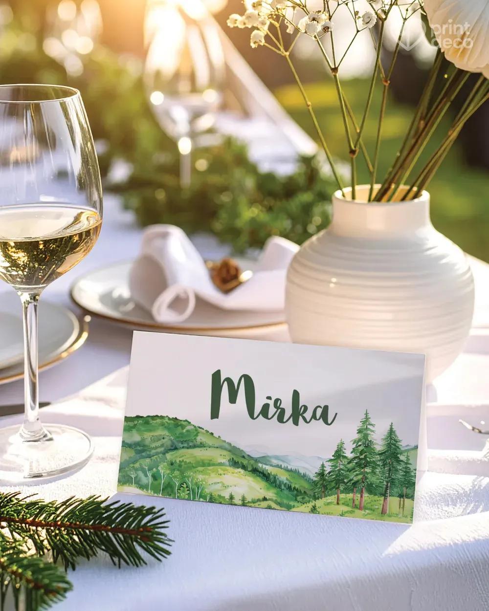 Svatební jmenovky – Láska z hor II. 0/1